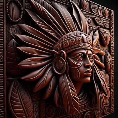 3D model aztec (STL)